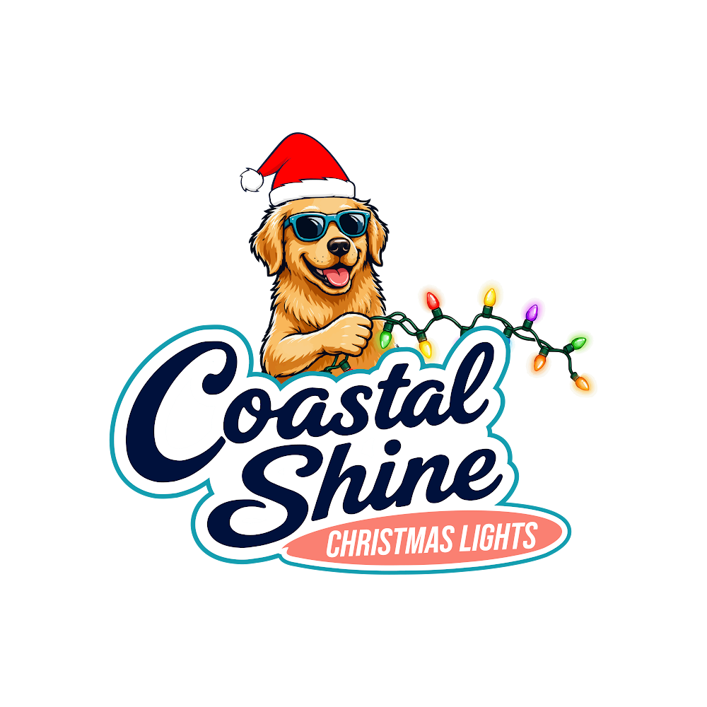 Coastal Shine Christmas Lights Logo